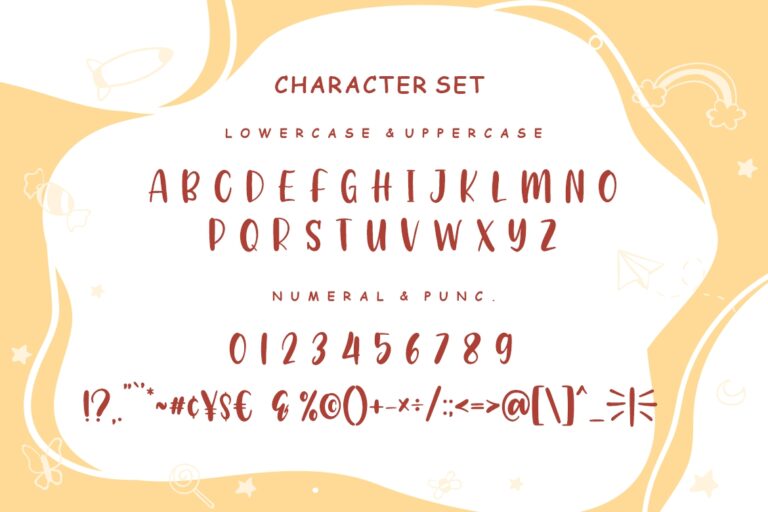 Babyque Fun Sweety Typeface - Image 8
