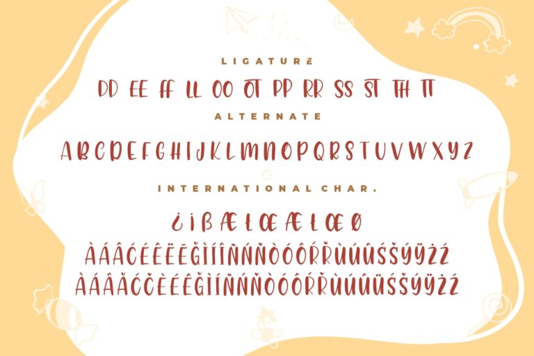 Babyque Fun Sweety Typeface - Image 9