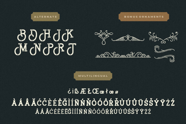 Broster Slab Typeface - Image 9