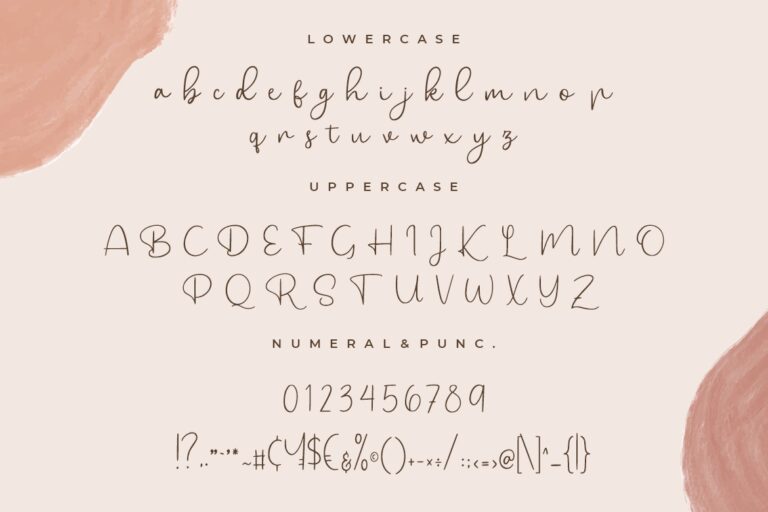 Bryan Kimberly Beautiful Typeface - Image 10