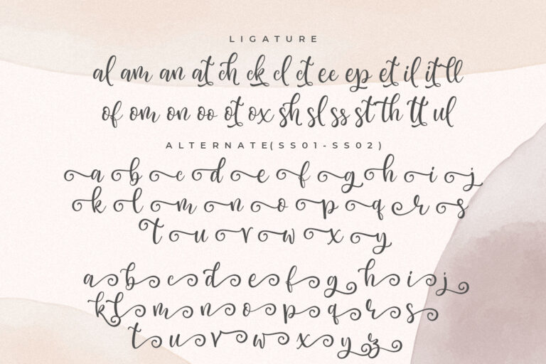 Cristabella Luxury Calligraphy - Image 11