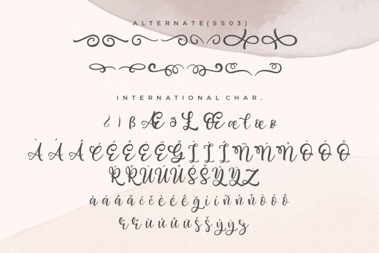 Cristabella Luxury Calligraphy - Image 12