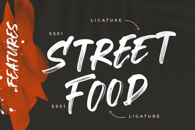 Gorock Brush Typeface - Image 6