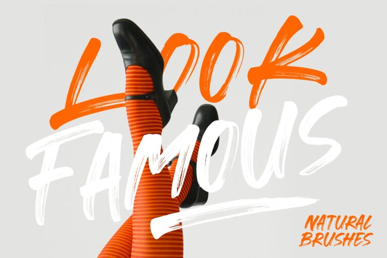 Gorock Brush Typeface - Image 7