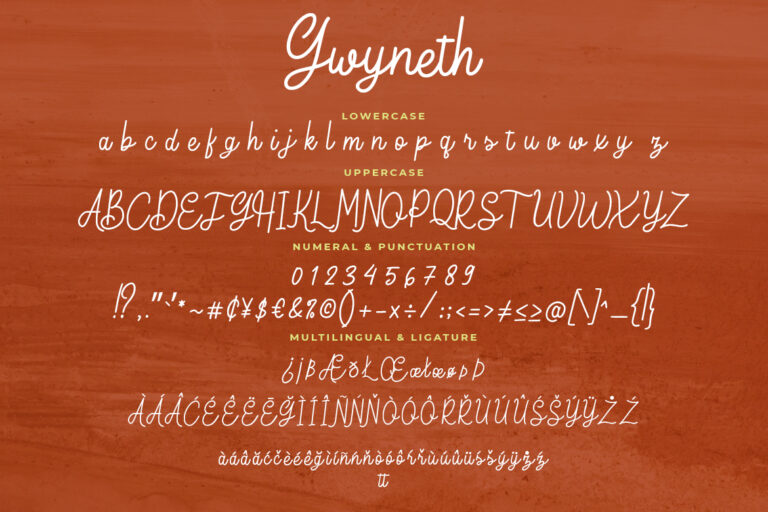 Gwyneth Monoline Script - Image 7