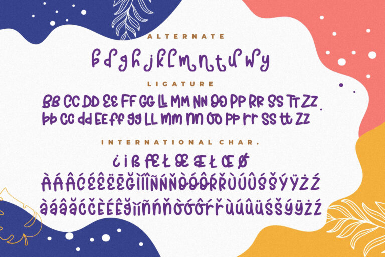 Lazzy Dog Delightful Display Typeface - Image 11