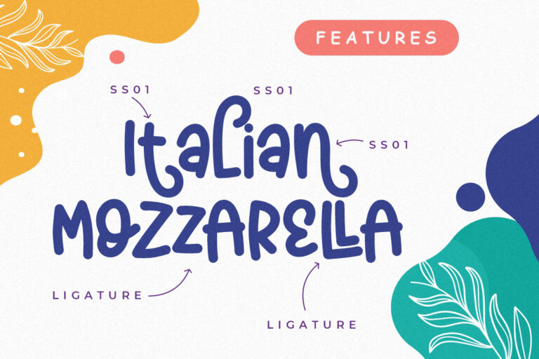 Lazzy Dog Delightful Display Typeface - Image 7