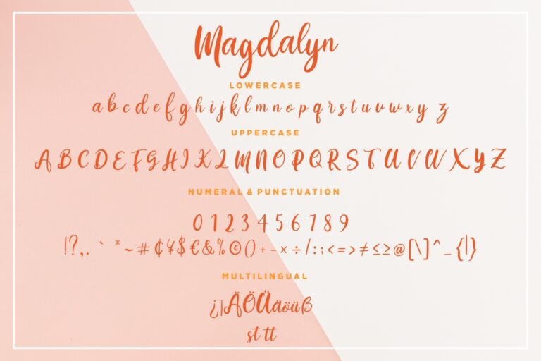 Magdalyn Modern Calligraphy - Image 7