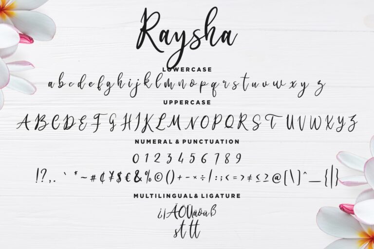 Raysha Signature Handwritten - Image 7