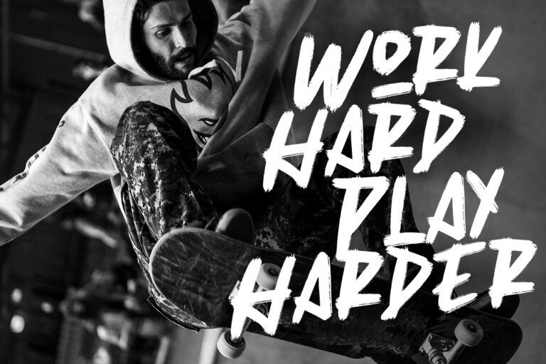 Skulrock Hard Display Typeface - Image 6