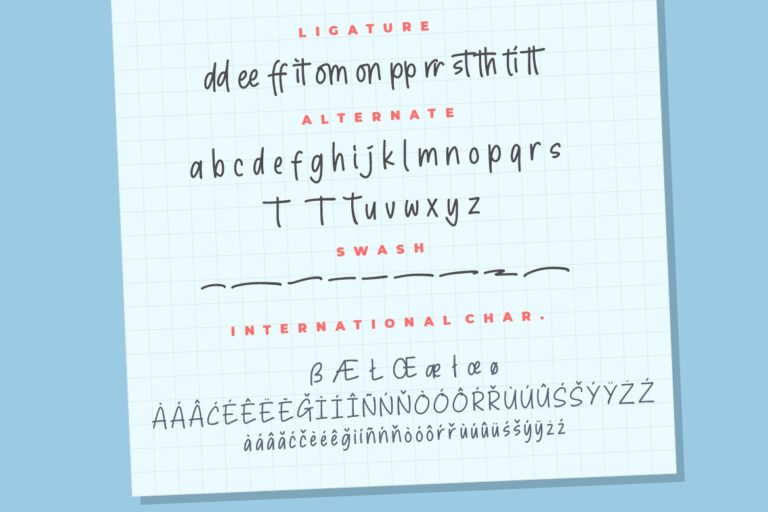 Sticky Marker Typeface - Image 9