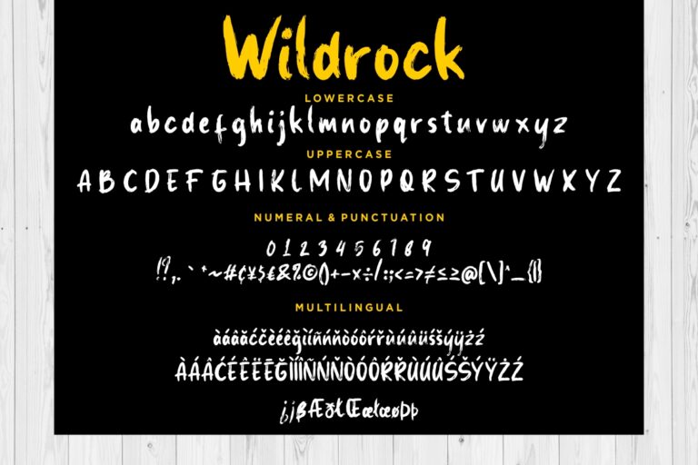 Wildrock Handwritten Brush - Image 7