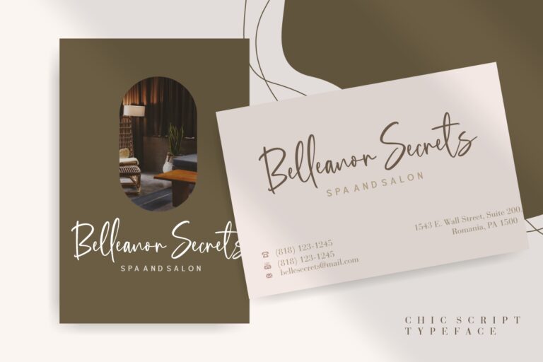 Bellagio Chic Script Typeface - Image 5