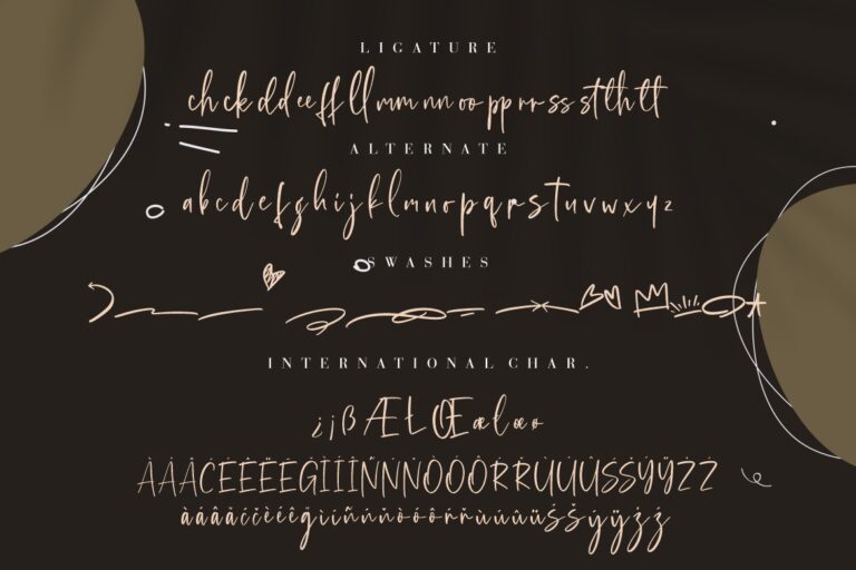 Bellagio Chic Script Typeface - Image 9
