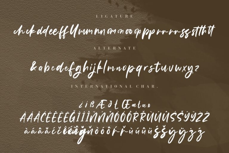 Samanthy Stylish Brush Script - Image 9