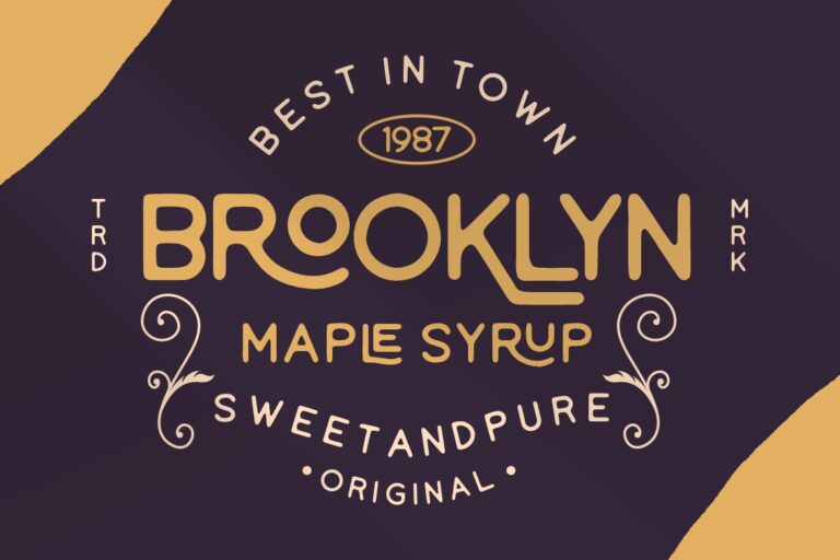 Tropikana Monoline Vintage Typeface - Image 3
