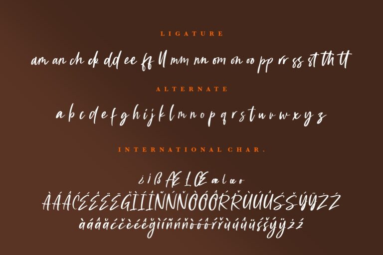 Barthony Handwritten Script - Image 9