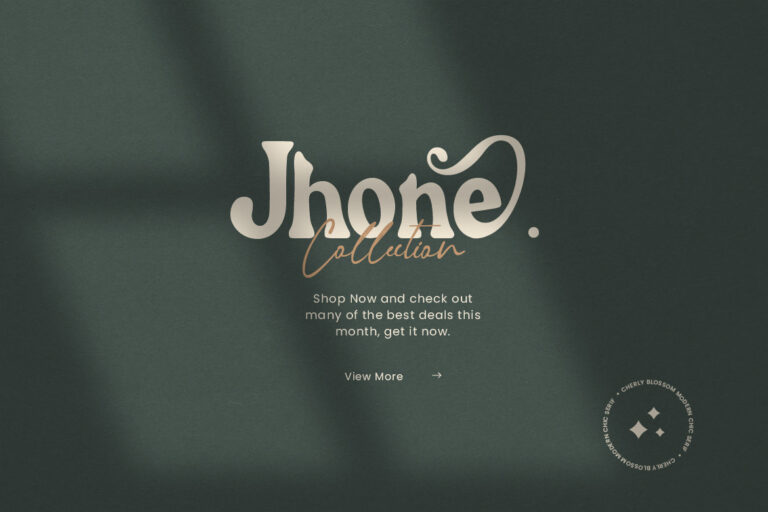 Cherly Blossom Modern Chic Serif - Image 5