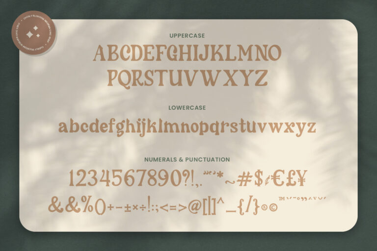 Cherly Blossom Modern Chic Serif - Image 8