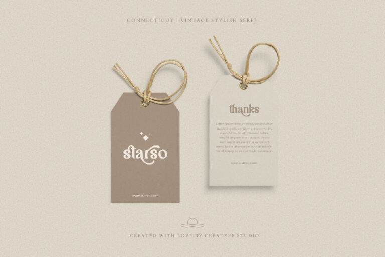 Connecticut Modern Vintage Typeface - Image 7