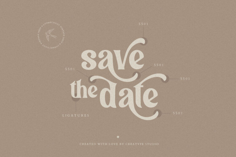 Connecticut Modern Vintage Typeface - Image 6