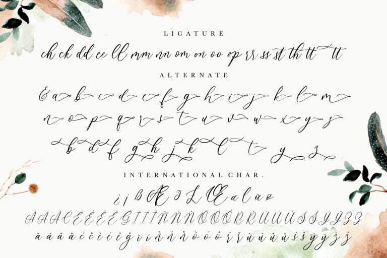 Heredittary Modern Calligraphy - Image 9