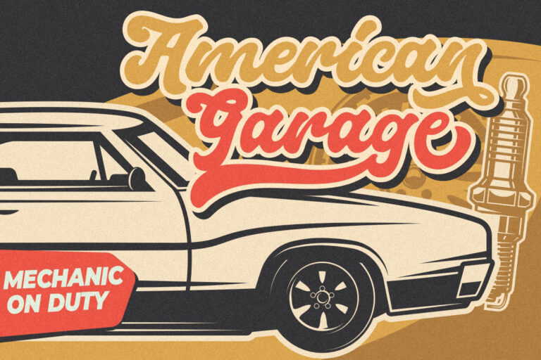 Vinttadge Retro Bold Script - Image 4