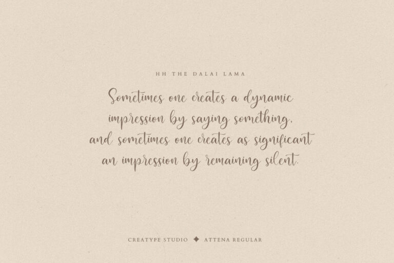 Attena Modern Calligraphy - Image 5