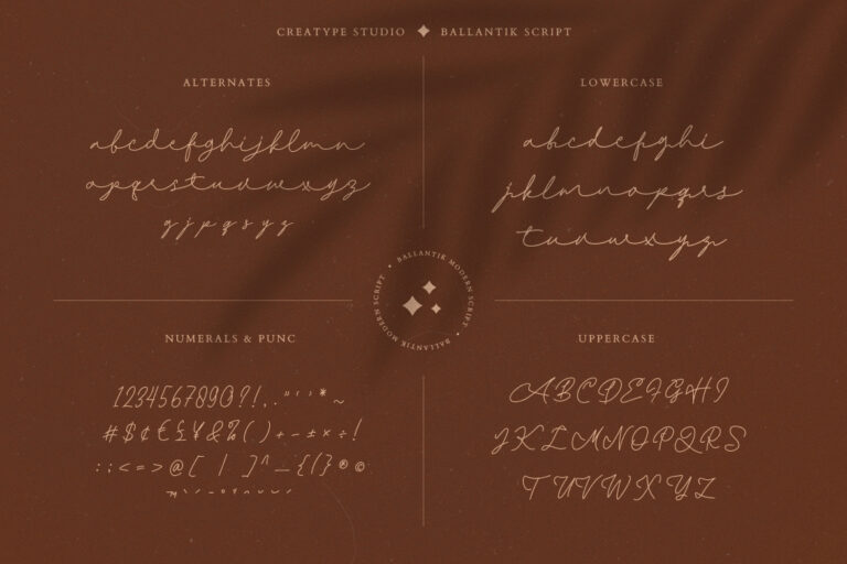 Ballantik Modern Monoline Script - Image 8
