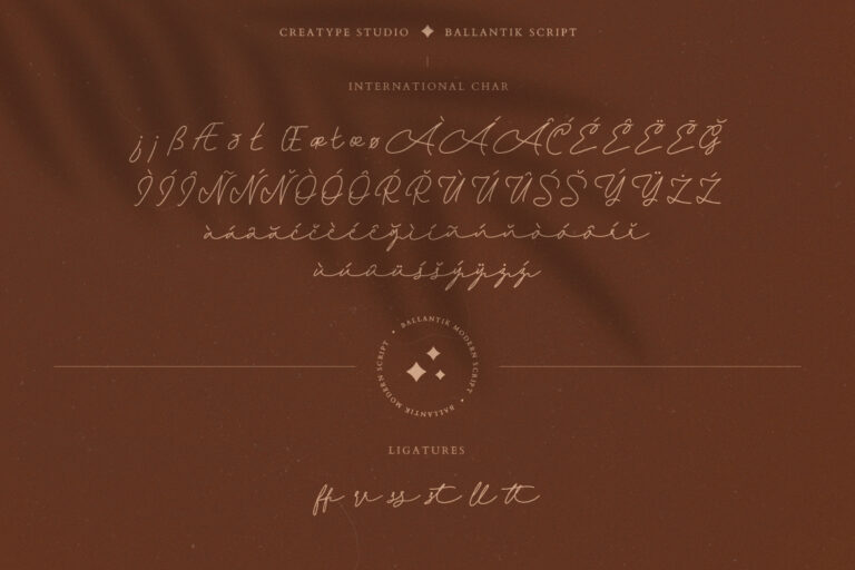 Ballantik Modern Monoline Script - Image 9