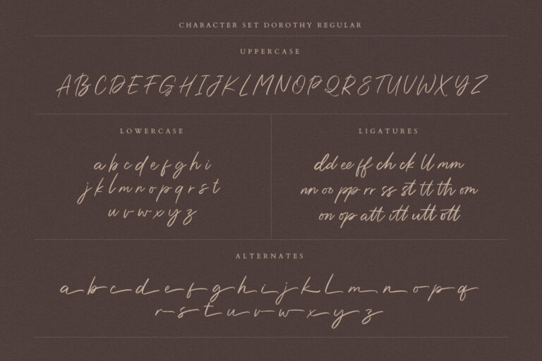 Dorothy Handwritten Script - Image 8