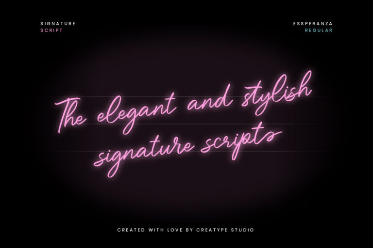 Essperanza Stylish Signature Script - Image 2