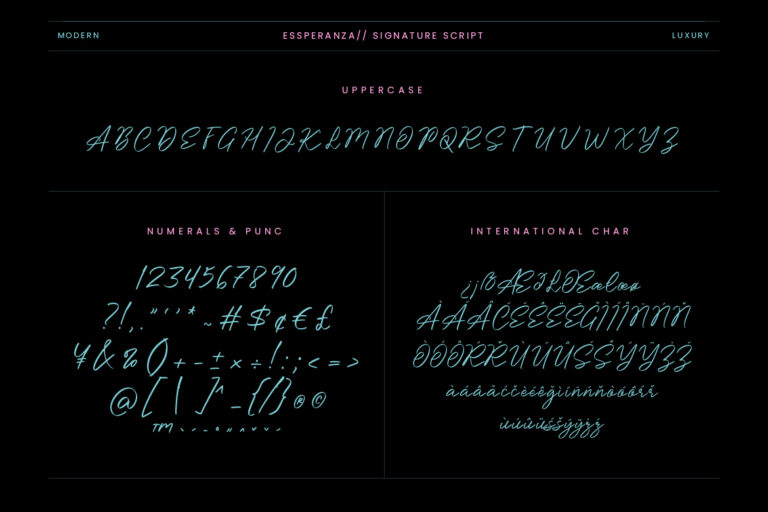 Essperanza Stylish Signature Script - Image 8