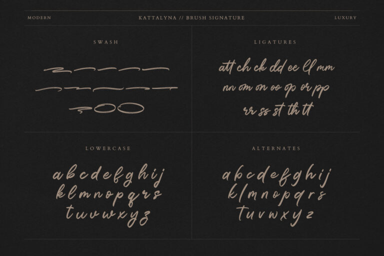 Kattalyna Brush Signature - Image 9
