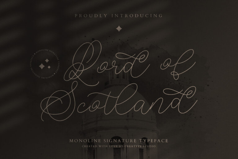 Lord of Scotland Monoline Signature
