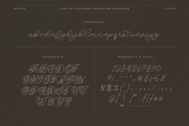 Lord of Scotland Monoline Signature - Image 8