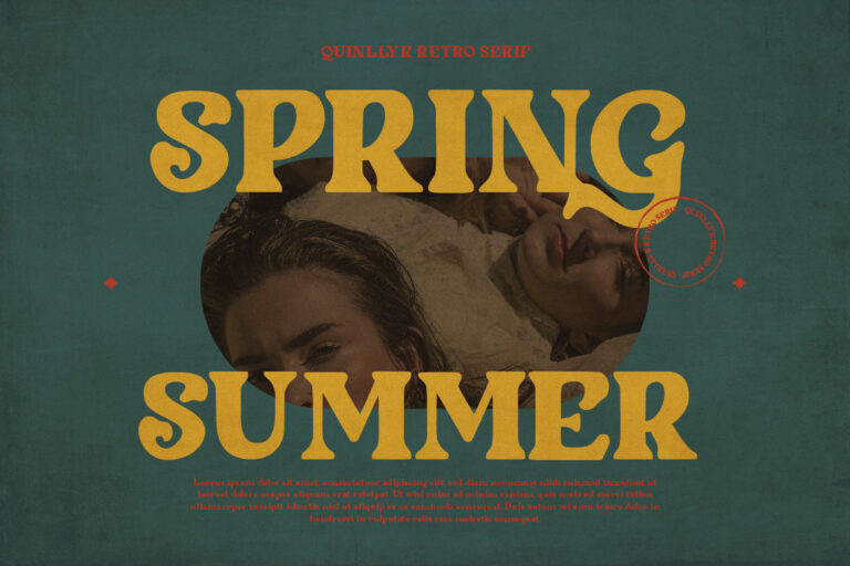 Quinlliyk Retro Serif - Image 2