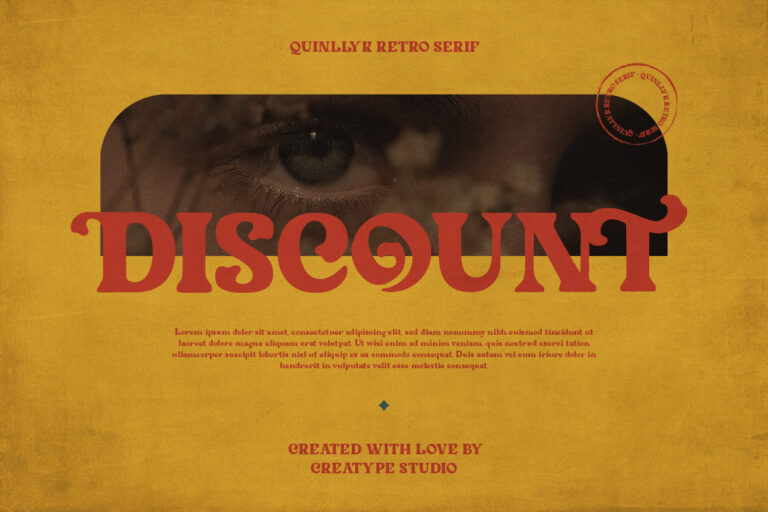 Quinlliyk Retro Serif - Image 5