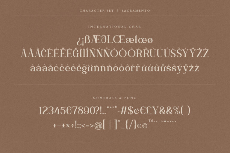 Sacramento Modern Ligature Serif - Image 9