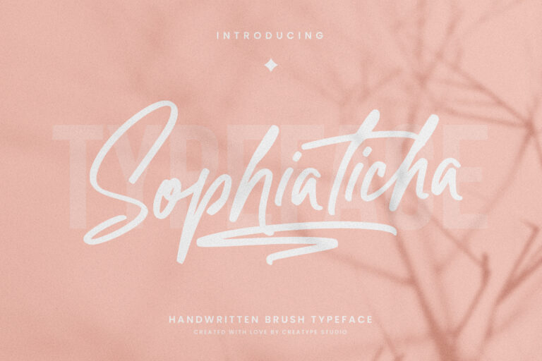 Sophiaticha Handwritten Brush