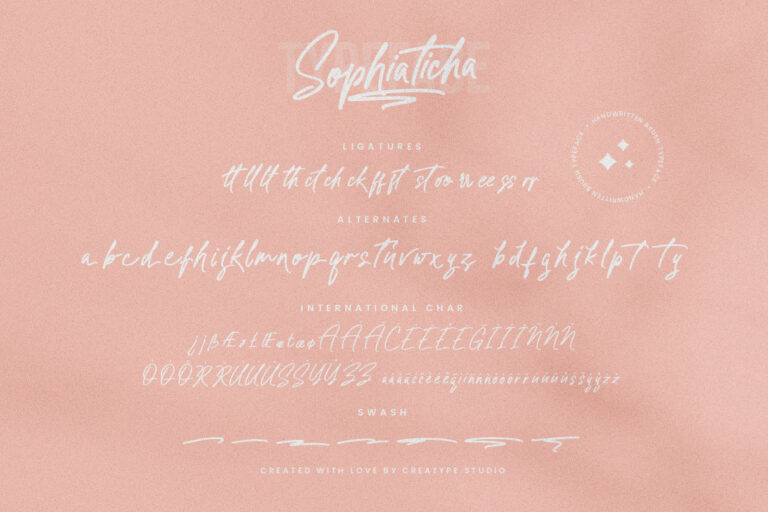 Sophiaticha Handwritten Brush - Image 9