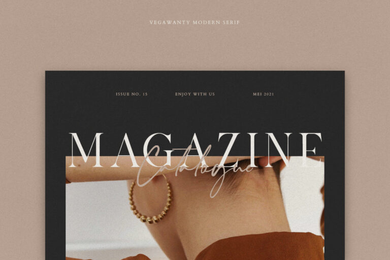 Vegawanty Modern Serif - Image 6