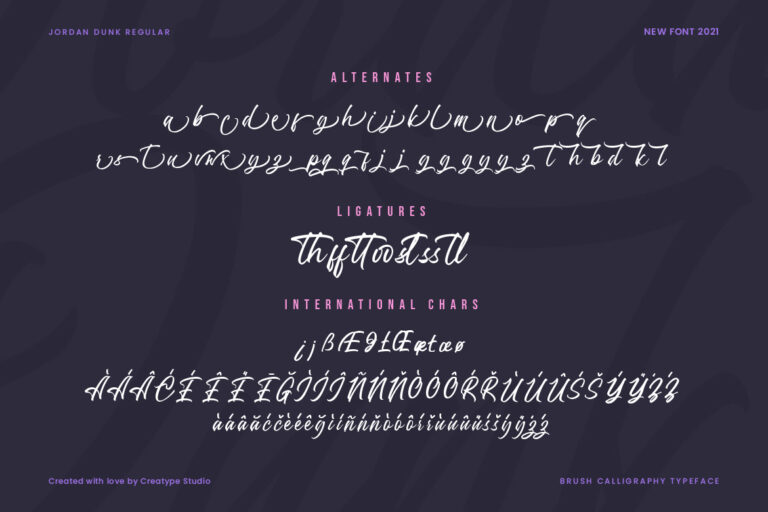 Jordan Dunk Brush Calligraphy - Image 9