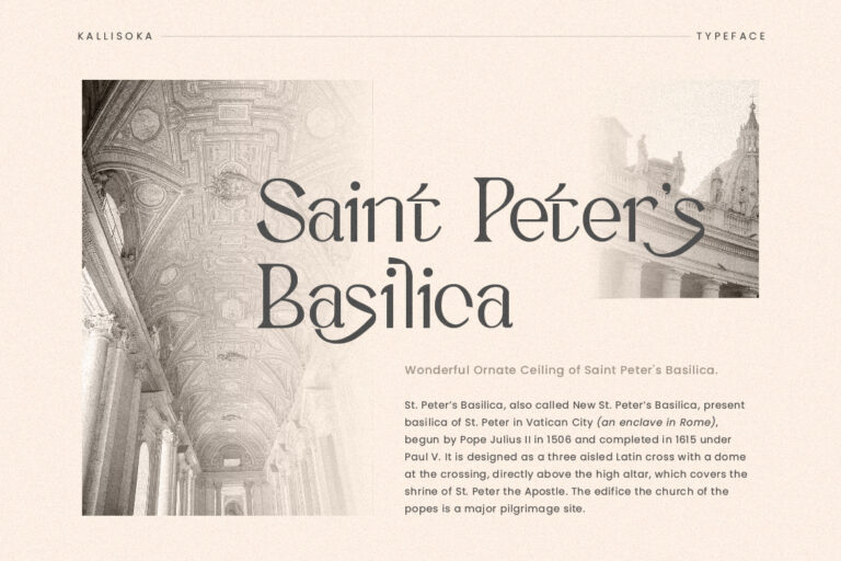 Kallisoka Modern Elegant Serif - Image 2
