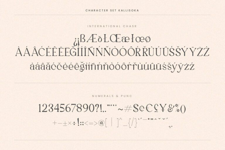 Kallisoka Modern Elegant Serif - Image 9