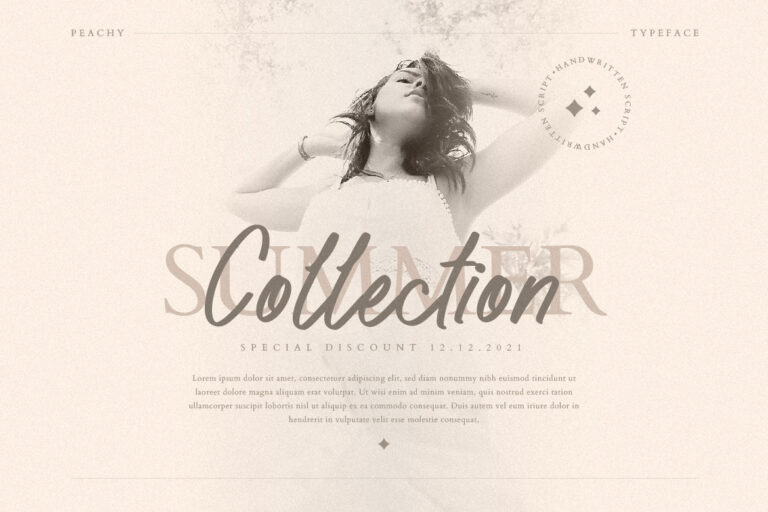 Peachy Handwritten Script - Image 4