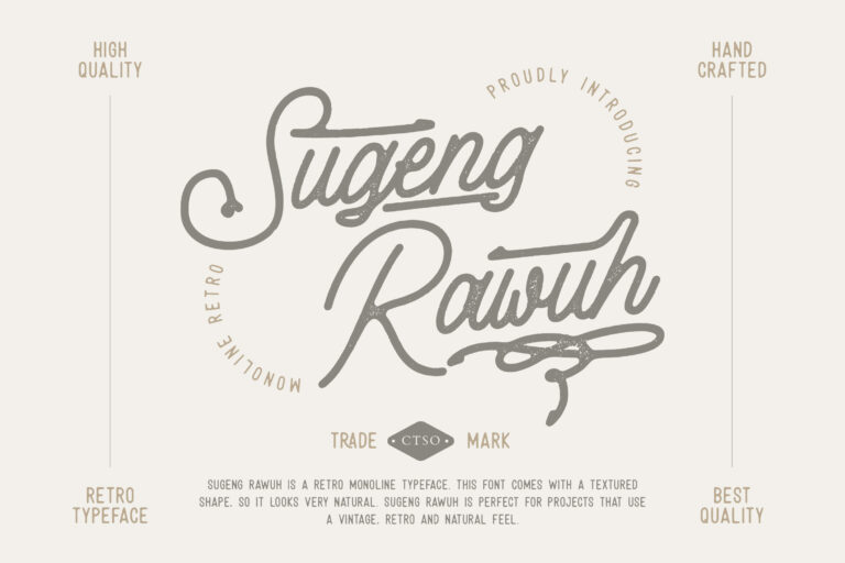 Sugeng Rawuh Monoline Retro
