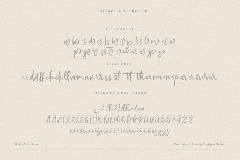 Buster Brush Signature - Image 9