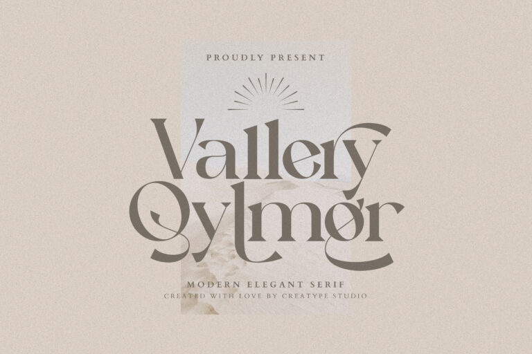 Vallery Qylmor Modern Elegant Serif