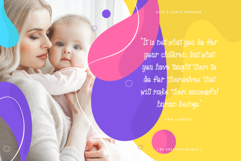 Crully Cute & Curly Typeface - Image 2